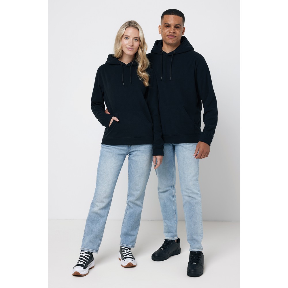 Bluza z kapturem z mikropolaru Iqoniq Trivor, RPET Czarny T9403.001.M (8)