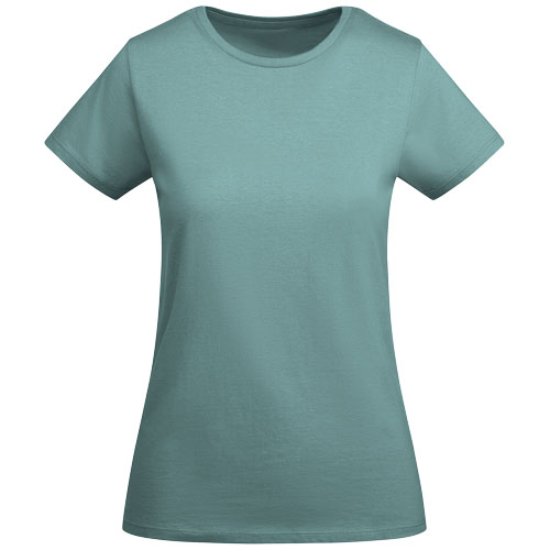 Breda koszulka damska z krótkim rękawem Dusty Blue R66991M5 