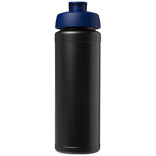 Bidon Baseline® Plus o pojemności 750 ml z wieczkiem zaciskowym i uchwytem Czarny-Niebieski 21007413 (2)