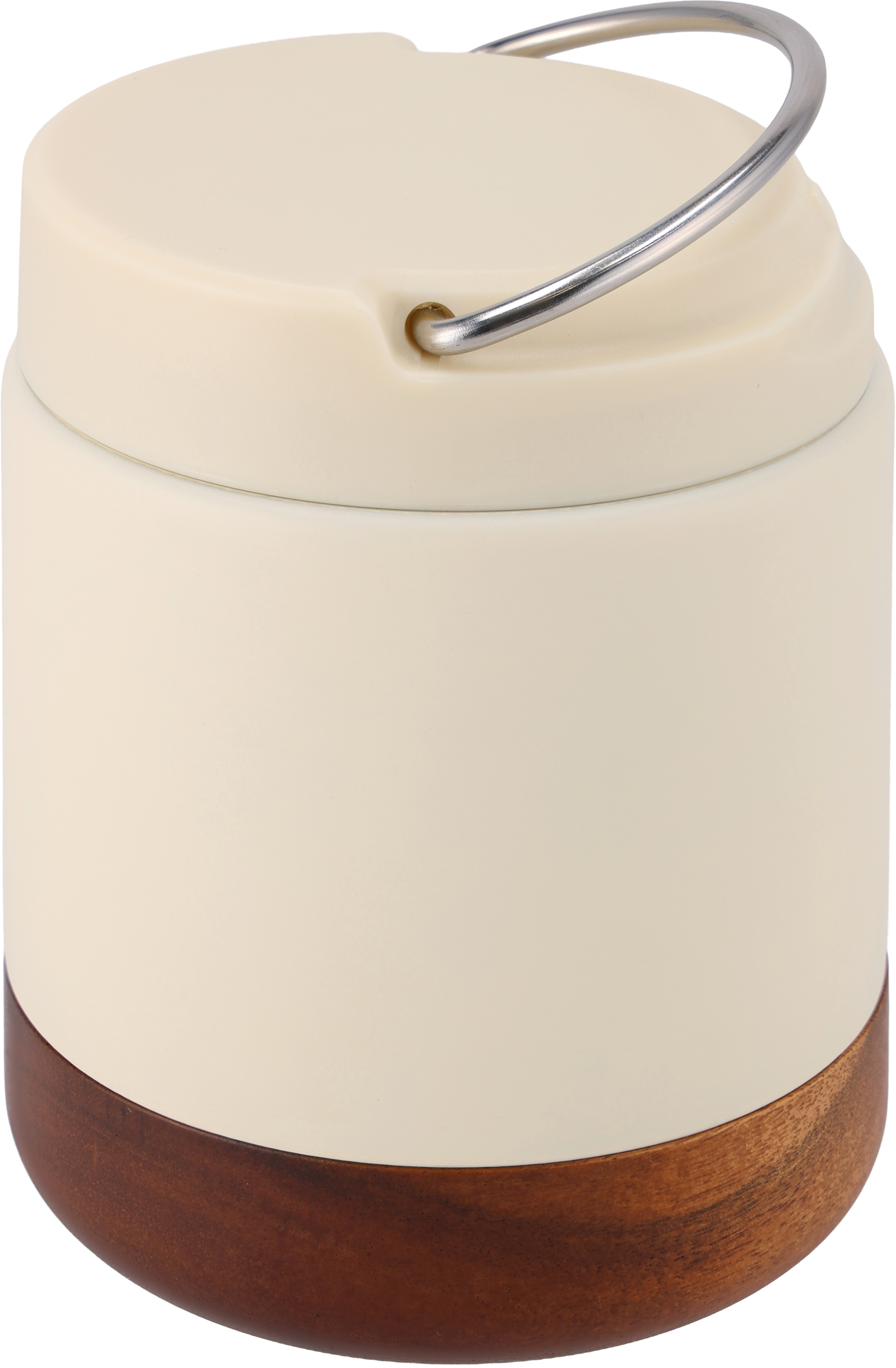 Lunch box termiczny stalowy z recyklingu PORTO CERVO MoLu 400 ml Biały 398306 