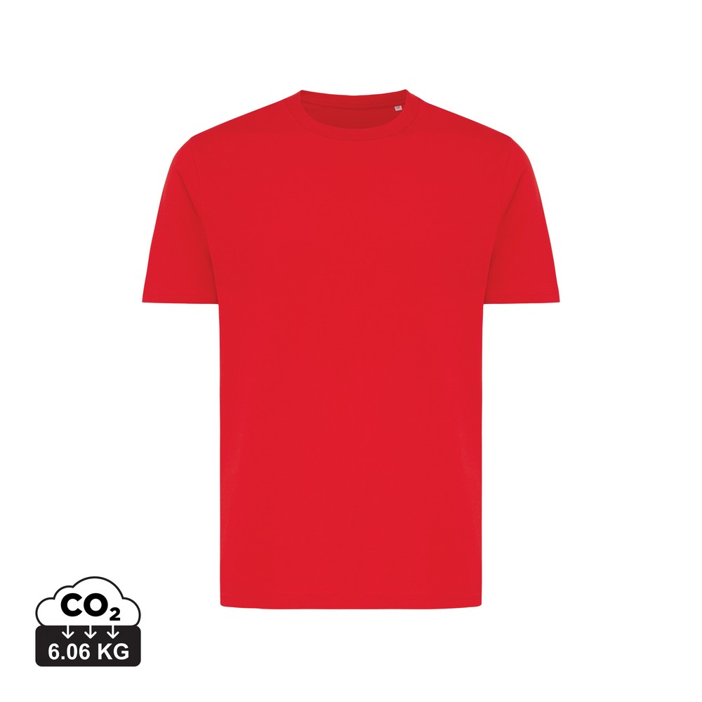 Koszulka z bawełny z recyklingu Iqoniq Brett Czerwony T9107.029.XXL (12)