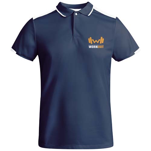 Tamil sportowa koszulka męska polo z krótkim rękawem Navy Blue R04028S6 (1)