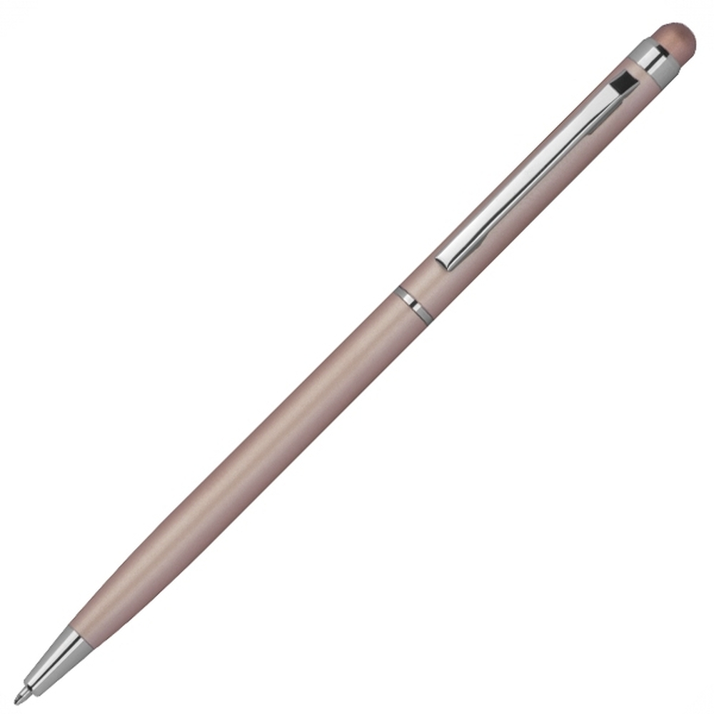 Długopis metalowy touch pen CATANIA Różowe złoto 297495 (1)