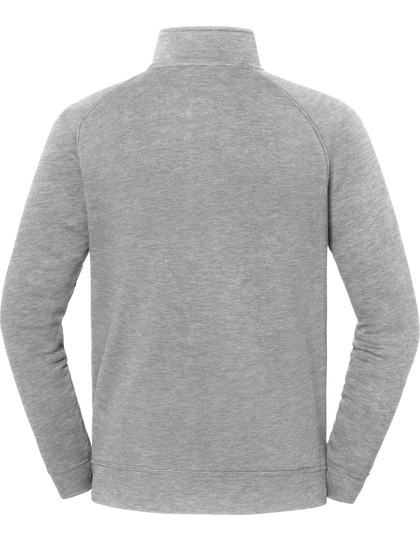 Bluza Klasyczna Bawełniana z Zamkiem Athletic Heather F383-993911 (3)