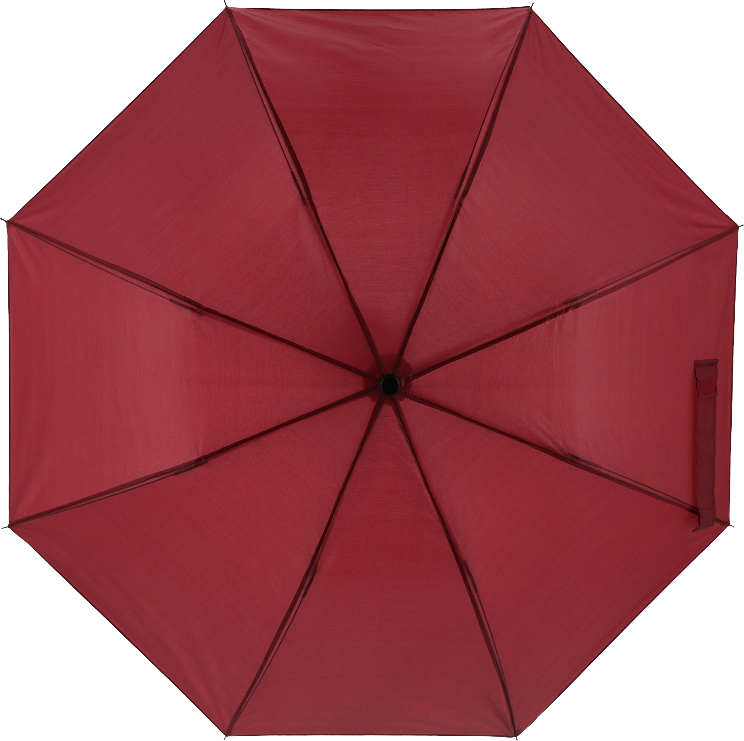 Parasol manualny Ø88 cm LILLE Bordowy 518802 (2)