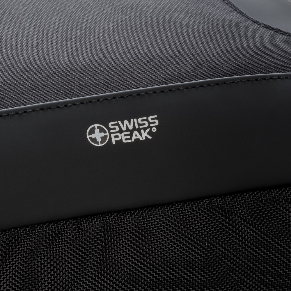 Plecak, torba na laptopa 15" Swiss Peak, ochrona RFID Czarny P762.451 (1)