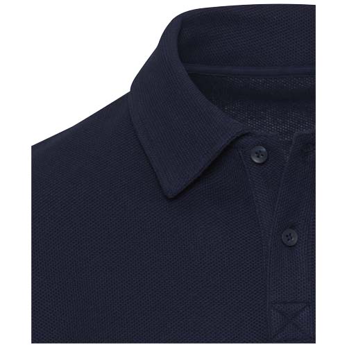 Apollo koszulka polo z długim rękawem, uniseks Granatowy 3955055A (4)