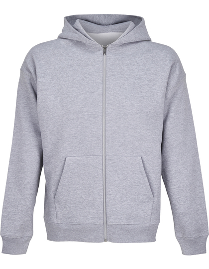 Bluza Rozpinana z Kapturem Szczotkowany Polar Black L04818-996428 (2)