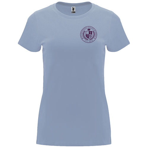 Capri koszulka damska z krótkim rękawem Zen Blue R66831W5 (1)