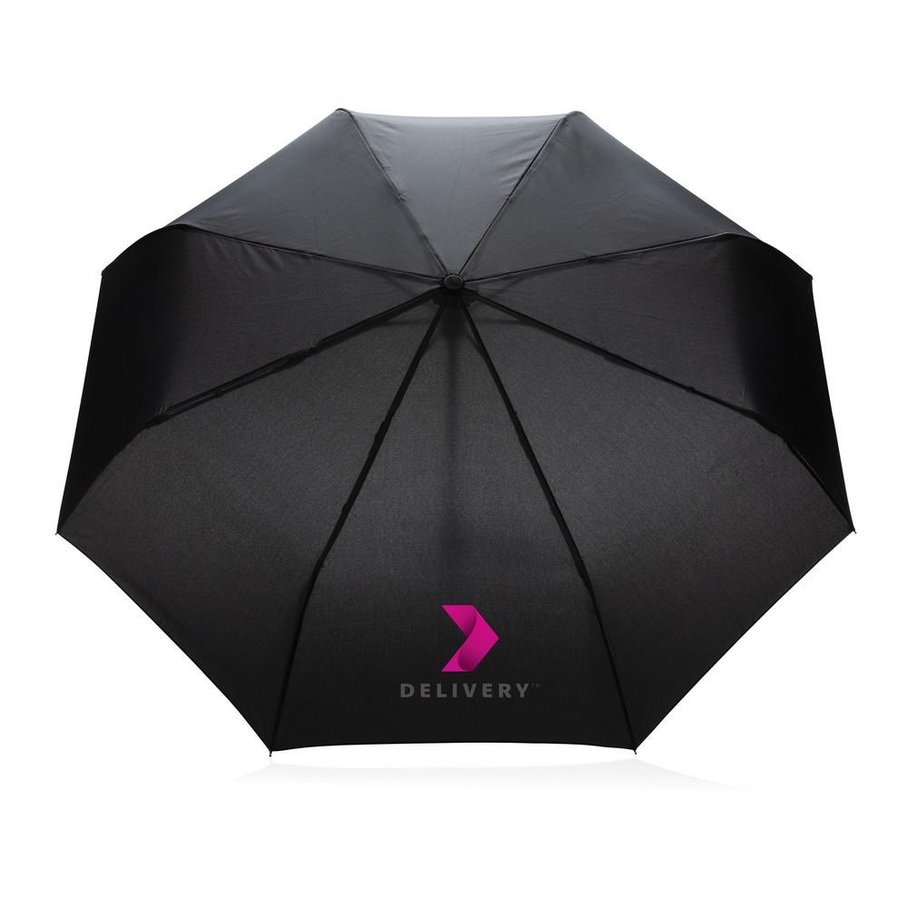 Parasol automatyczny 21" AWARE™ RPET Czarny P850.601 (7)