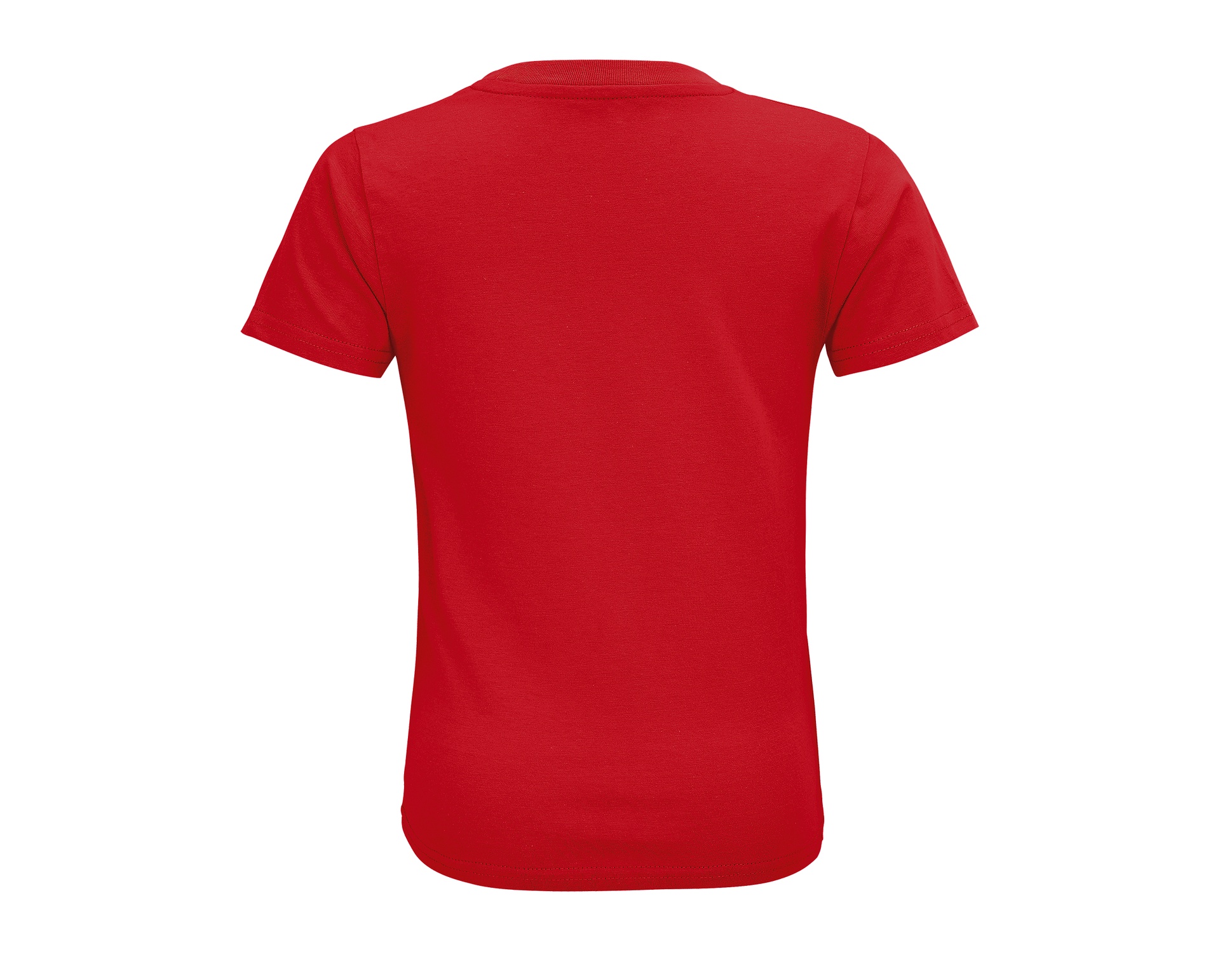 T-shirt Dziecięcy Krótki Rękaw Bawełna Organiczna Red L03580-544993 (1)