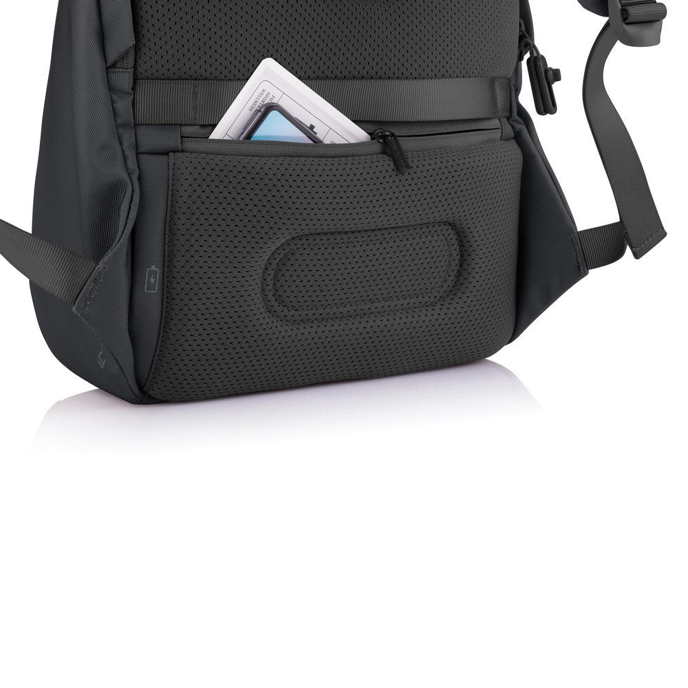 Bobby Soft plecak chroniący przed kieszonkowcami Czarny P705.791 (14)