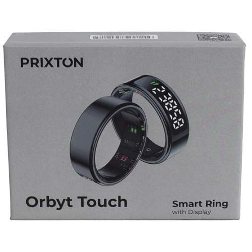 Prixton Orbyt Touch inteligentny pierścień Czarny 2PA61904 (1)