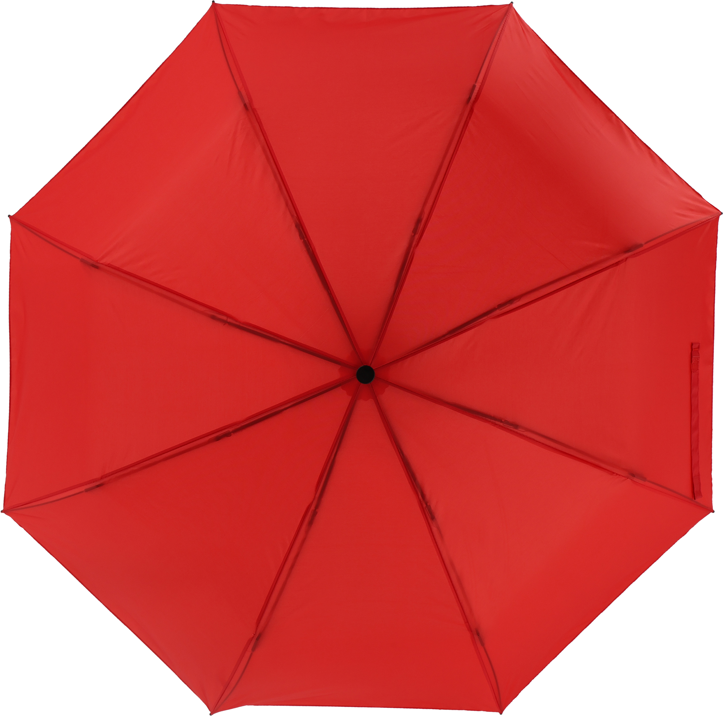 Parasol manualny rPET Ø98 cm NORTHAMPTON Czerwony 433605 (2)