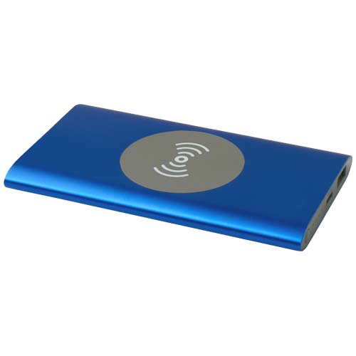 Gadżet reklamowy - Juice bezprzewodowy powerbank o pojemności 4000 mAh Type-C z aluminium pochodzącego z recyklingu
