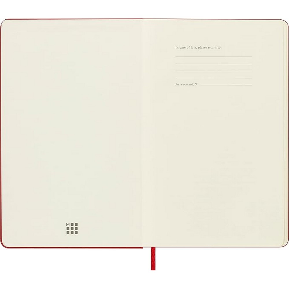 MOLESKINE Notatnik ok. A5 Czerwony VM309-05 (8)