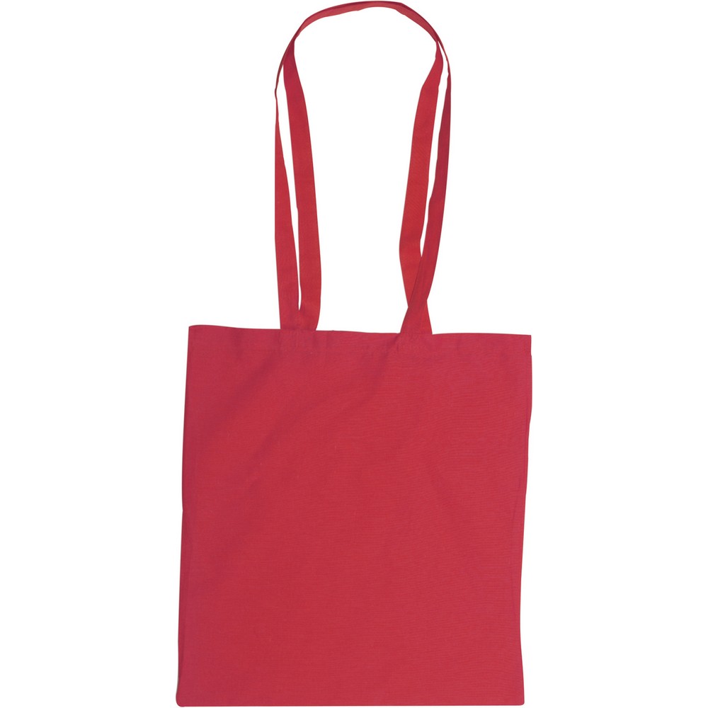 Torba bawełniana na zakupy Czerwony V5801-05 (4)