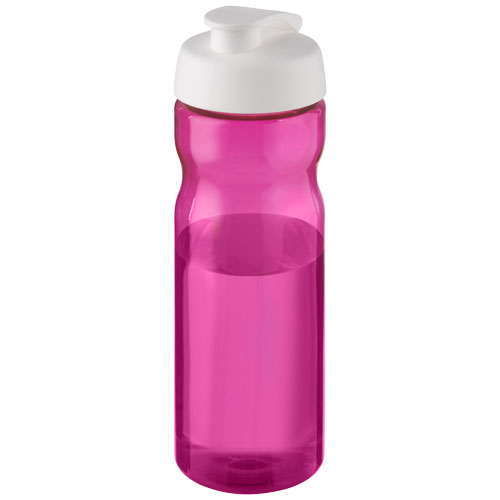 Bidon H2O Base® o pojemności 650 ml z wieczkiem zaciskowym Magenta-Biały 21004526 