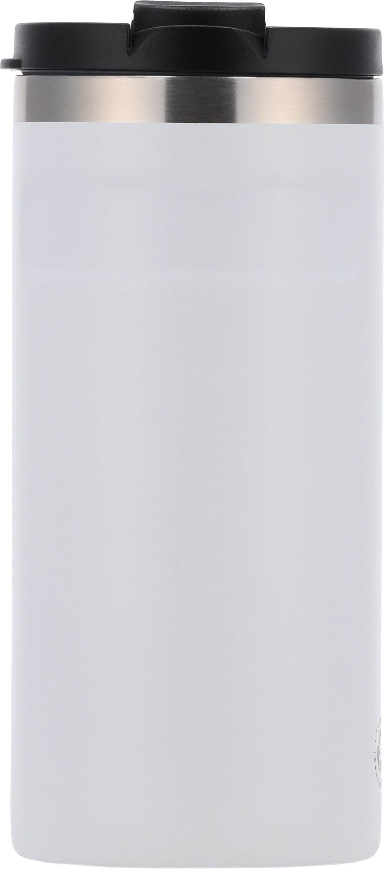 Kubek termiczny ze stali z recyklingu 450 ml SILVIO Biały 8536506 (1)
