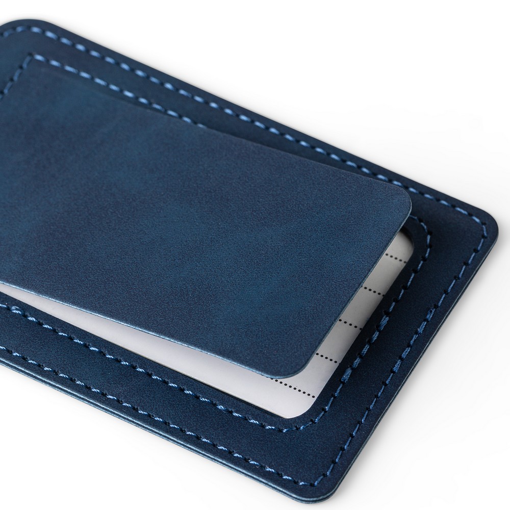 Etui do paszportu, zawieszka do bagażu Niebieski VB183-11 (10)