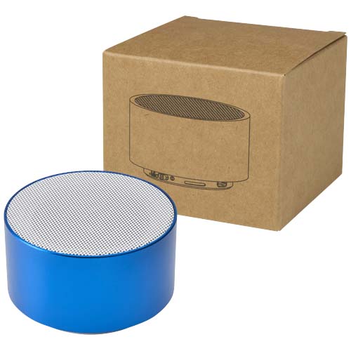 Gadżet reklamowy - Ankaa bezprzewodowy głośnik Bluetooth® o mocy 3 W z recyklingowanego aluminium