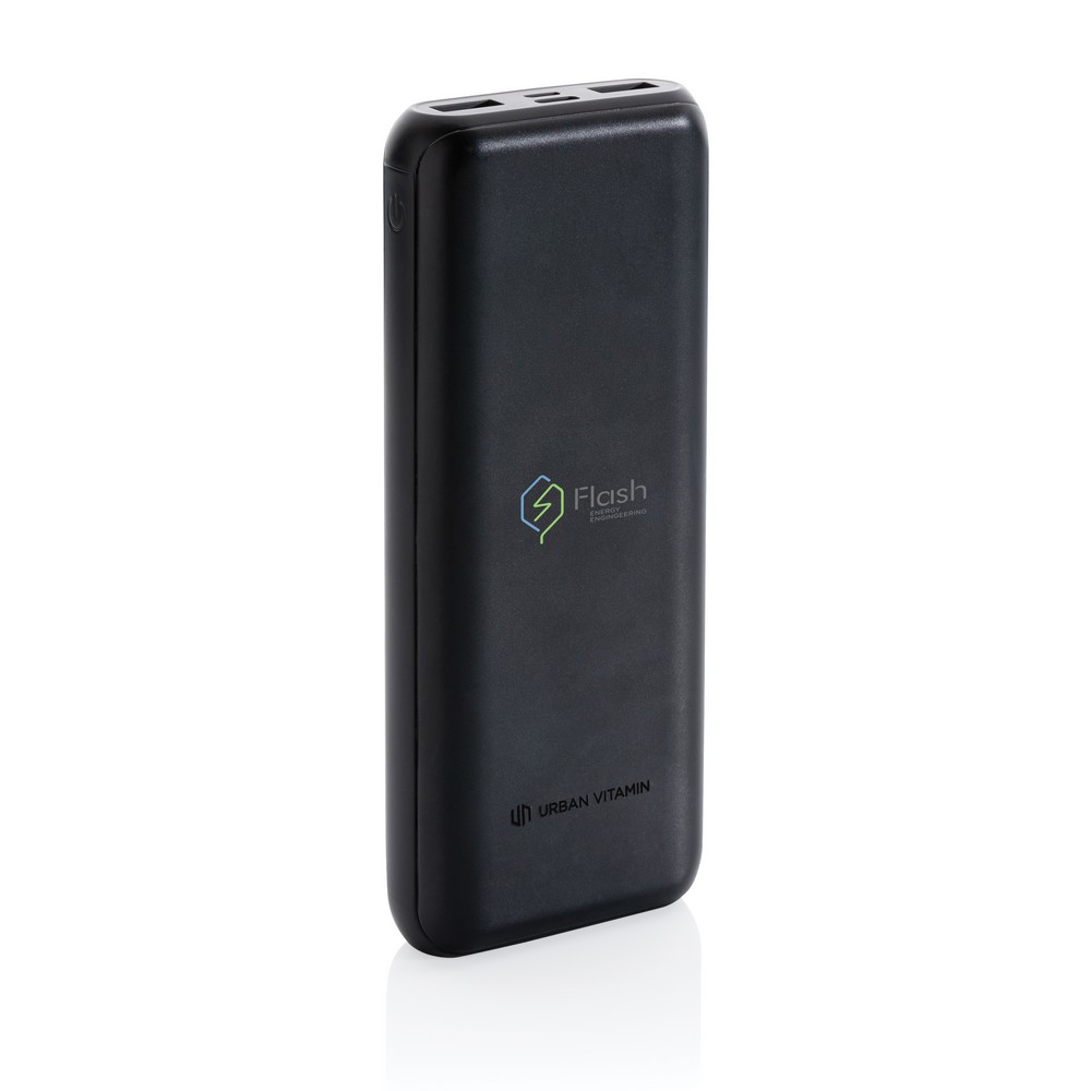 Szybki power bank 20000 mAh Urban Vitamin Czarny P322.751 (2)