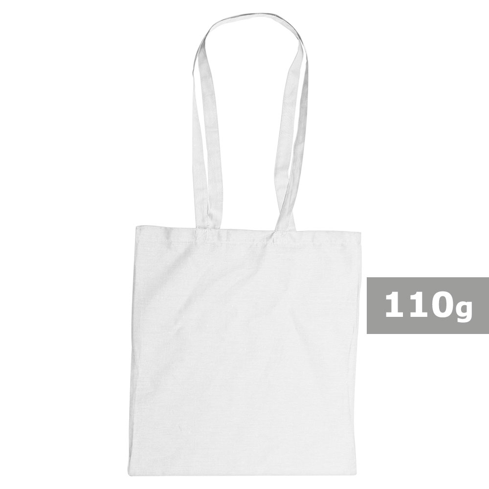 Torba bawełniana na zakupy Biały V5801-02 