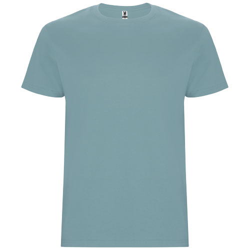 Stafford koszulka męska z krótkim rękawem Dusty Blue R66811M5 
