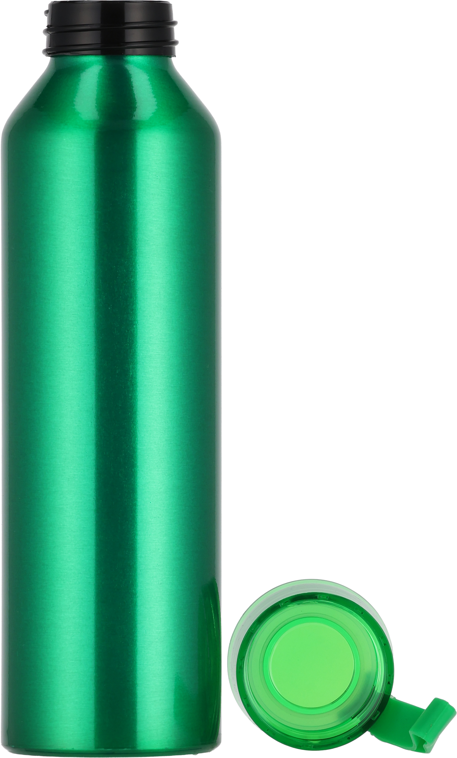 Butelka z aluminium z recyklingu CORK 600 ml Zielony 424709 (6)