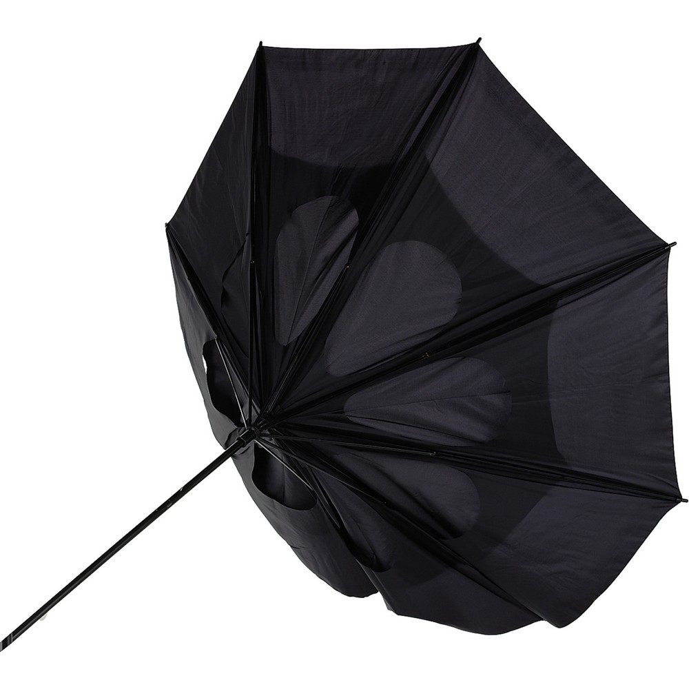 Wiatroodporny parasol manualny Czarny V4213-03 (2)