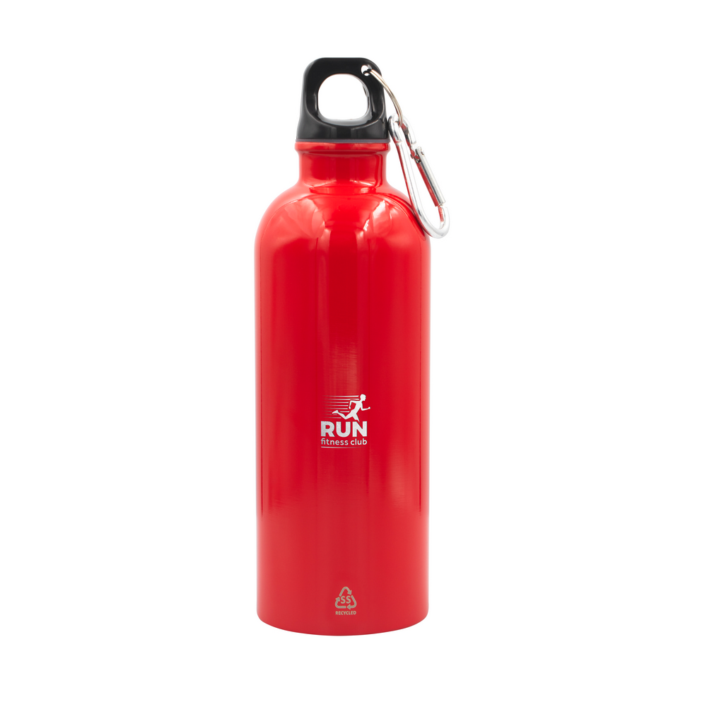 Butelka sportowa 500 ml z karabińczykiem | Brenda Czerwony VA099-05 (5)