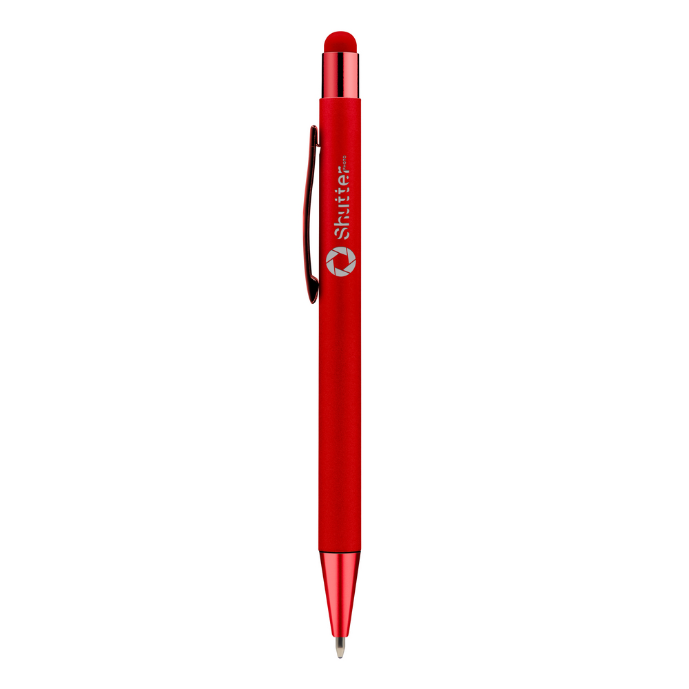 Długopis, touch pen | Ida Czerwony V1376-05 (5)