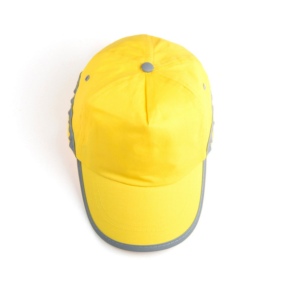 Czapka z daszkiem żółty V7050-08 (3)