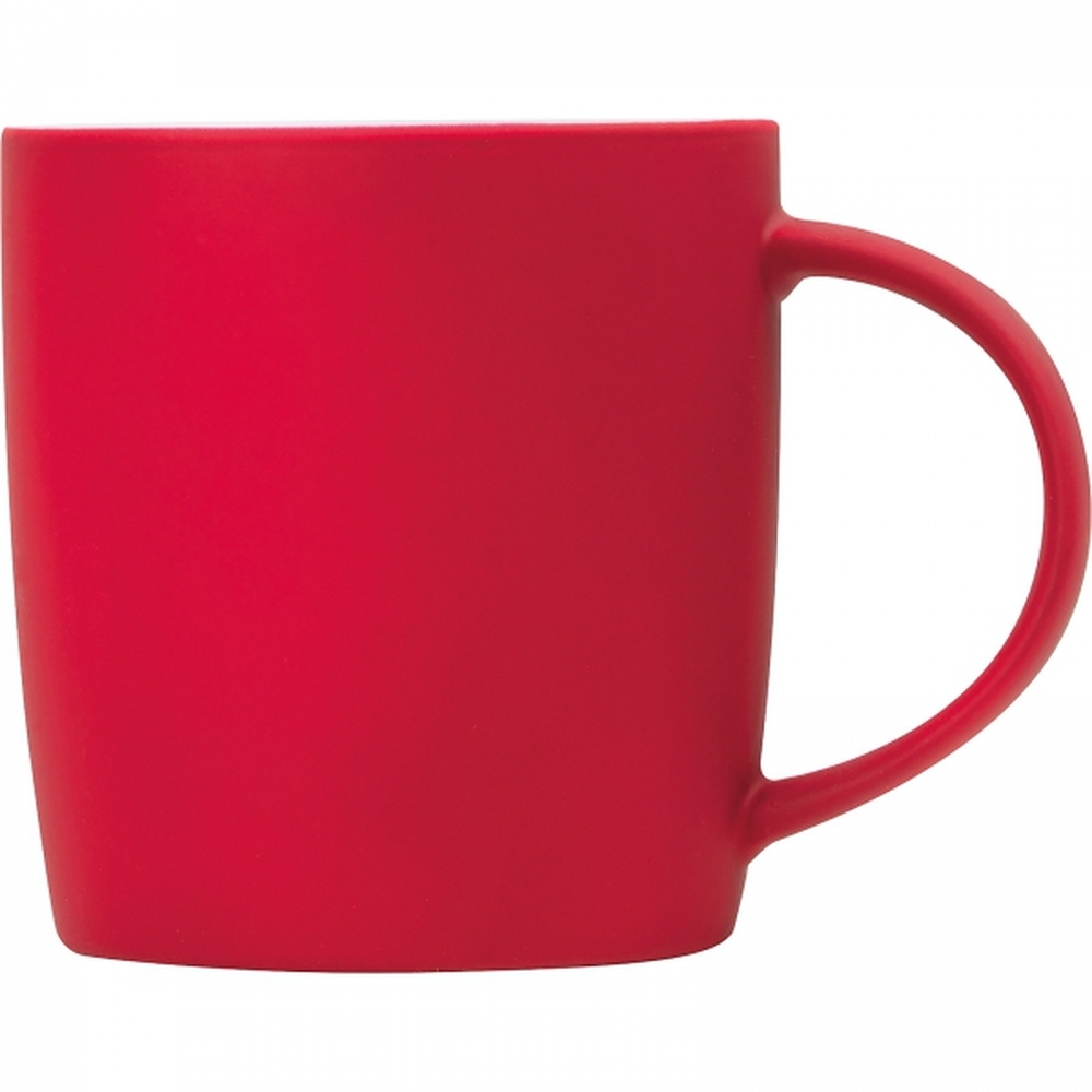Kubek ceramiczny soft touch 300 ml ULF Czerwony 8065405 (1)
