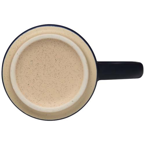 Camilla - kubek ceramiczny o pojemności 180 ml, z matowym wykończeniem. Można go wkładać jeden w drugi. Granatowy 10096055 (2)