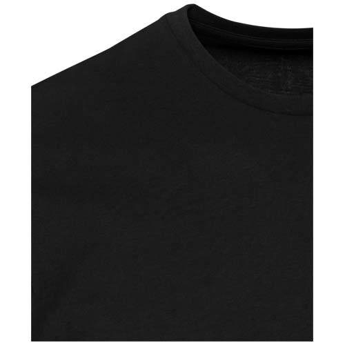 Azurite organiczna koszulka unisex o gramaturze 160 g/m² z krótkim rękawem i certyfikatem OCS Czarny 3955490A (4)