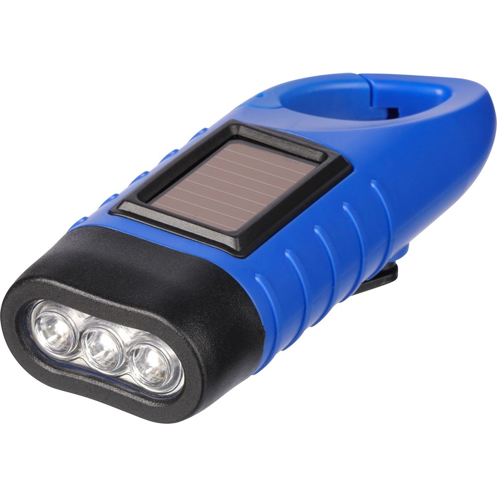 Latarka solarna, lampka LED Niebieski VB346-11 