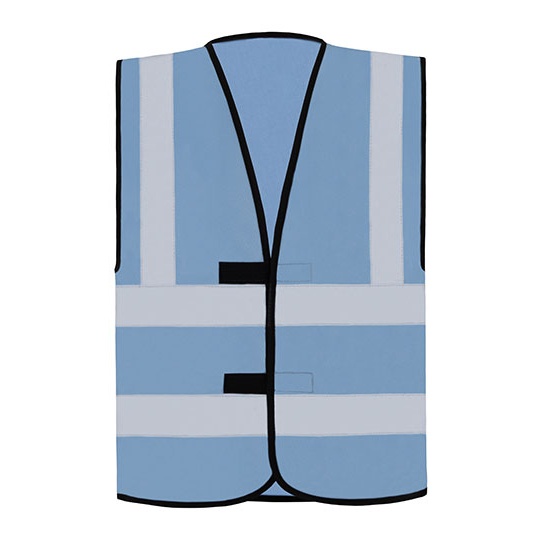 Kamizelka Klasyczna Odblaskowa Poliestrowa Sky Blue KX140-537564 