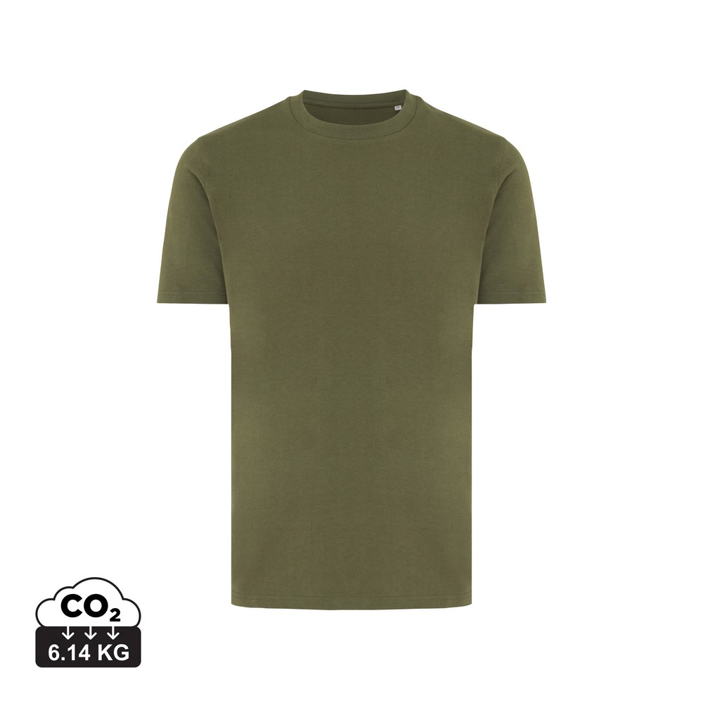 Koszulka z bawełny z recyklingu Iqoniq Brett Khaki T9107.020.XS (3)