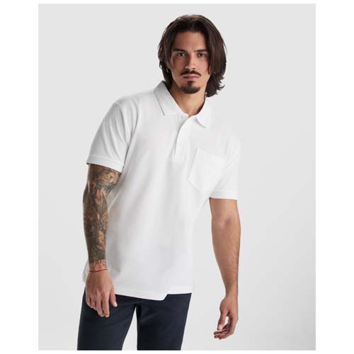 Centauro Premium koszulka polo unisex z krótkim rękawem Navy Blue R66071R1 (3)