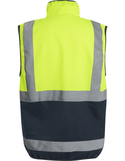 Kamizelka Męska Hi-Vis Poliester Recyklingowany Orange RG257-569902 (2)