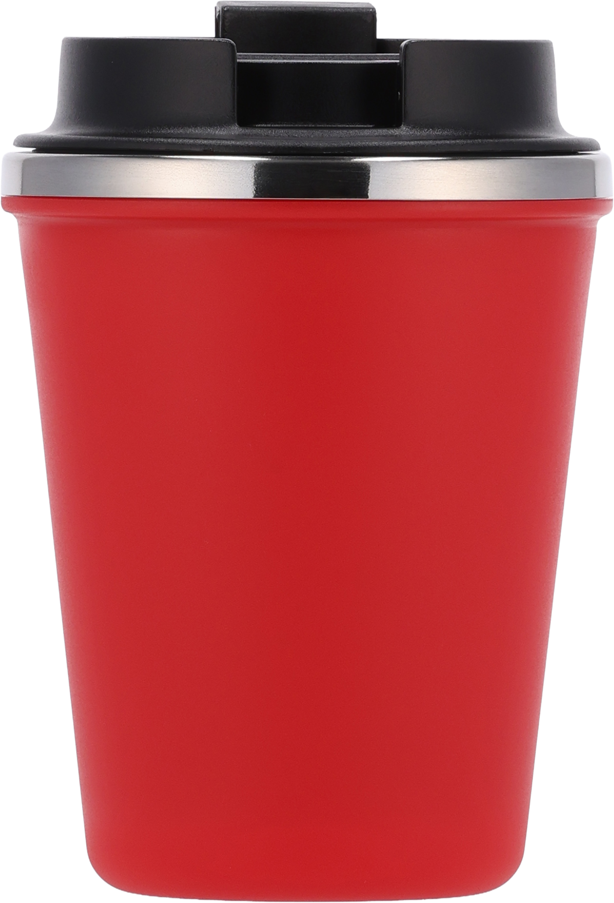 Kubek termiczny 350 ml z powłoką z recyklingu METODY Czerwony 8496205 (1)