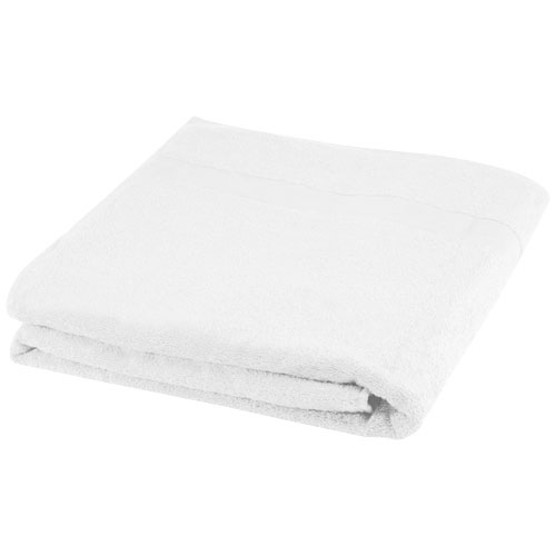 Gadżet reklamowy - Evelyn bawełniany ręcznik kąpielowy o gramaturze 450 g/m² i wymiarach 100 x 180 cm