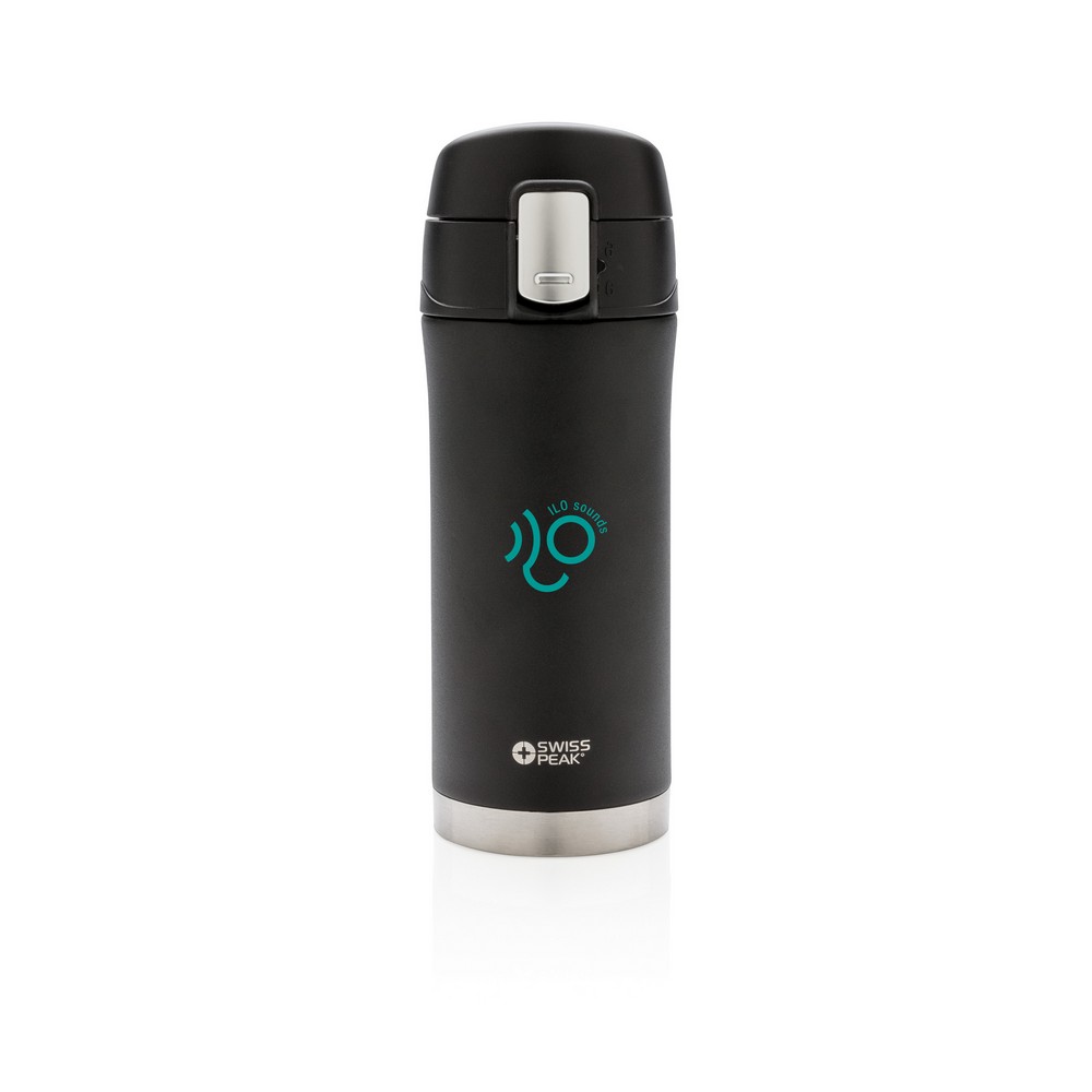 Kubek termiczny 300 ml Swiss Peak Elite Czarny P433.371 (8)