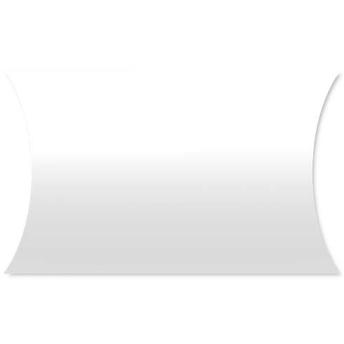 Zatyczki do uszu w papierowym poduszkowym opakowaniu typu pillow box Biały 1Z028801 (1)