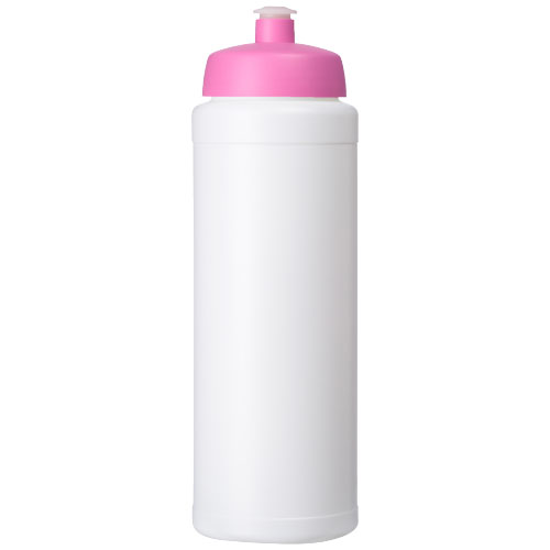 Bidon Baseline® Plus o pojemności 750 ml ze sportowym wieczkiem i uchwytem Biały-Różowy 21068908 (2)