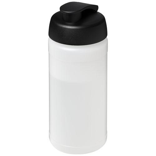 Bidon Baseline® Plus o pojemności 500 ml z wieczkiem zaciskowym Przezroczysty-Czarny 21006815 