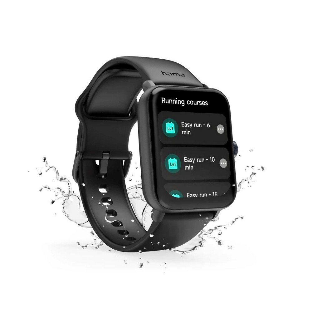 Monitor aktywności Hama Smartwatch 6010 GPS Czarny VH077-03 (4)