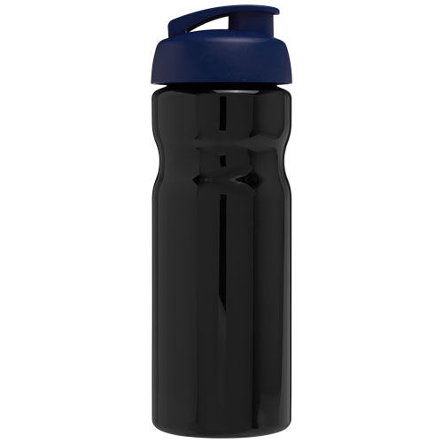 Bidon H2O Base® o pojemności 650 ml z wieczkiem zaciskowym Czarny-Niebieski 21004513 (3)