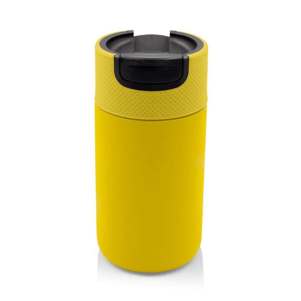 Kubek termiczny 400 ml Air Gifts | Raylee żółty V1167-08 